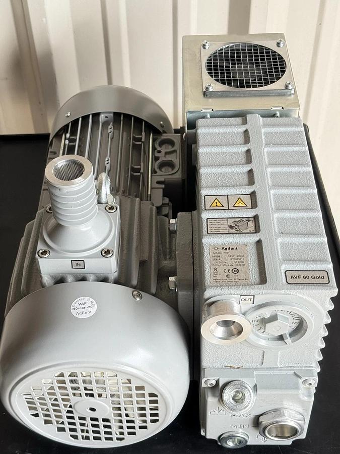 Used Agilent Technologies MS40+ RVP Rotary Vane Pump G6301-80040