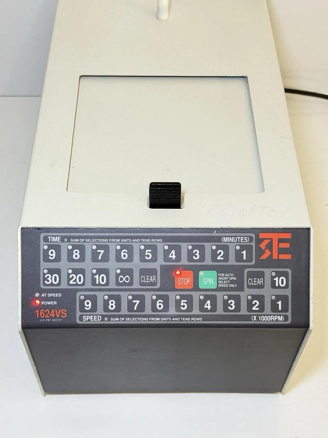 Used Taylor Scientific Equipment 1624VS-3 Centrifuge (4822331) w/24-Place Rotor + lid