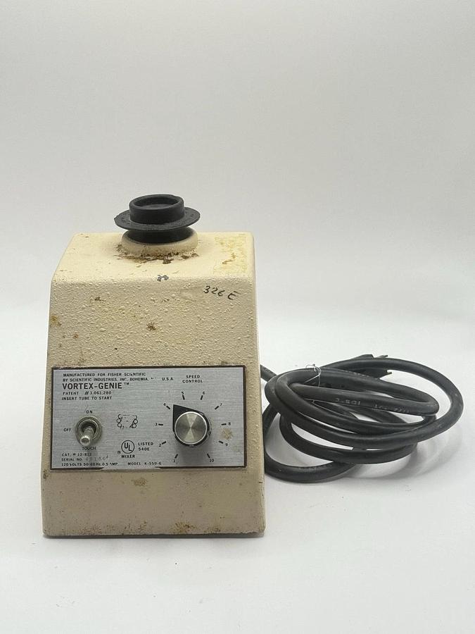 Used Fisher Scientific - Vortex Genie Mixer Shaker Model K-550-G