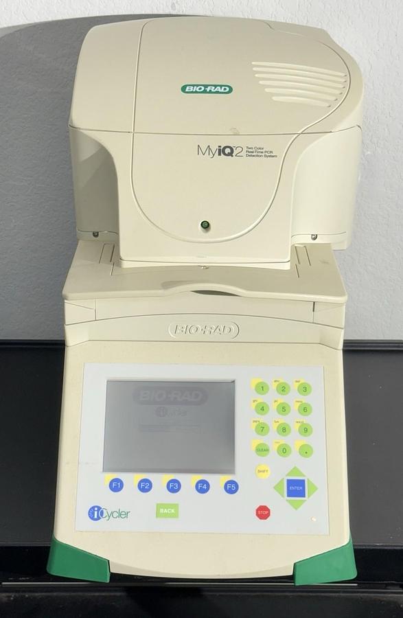 Used BIO-RAD Bio Rad iCycler MyiQ2 Two Color Real-Time PCR System