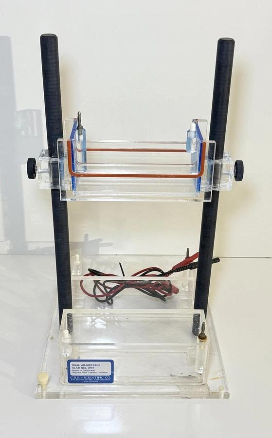 Used CBS Scientific Co. - Dual Adjustable Slab Gel Unit DASG-400 Electrophoresis