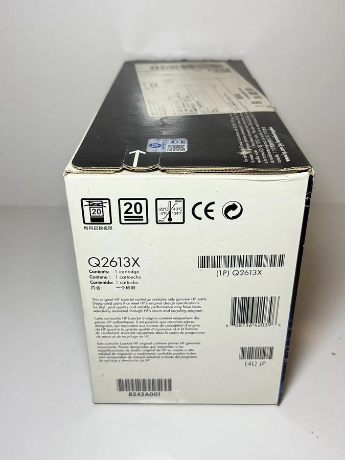Used HP 13X Black High-Yield Toner Cartridge LaserJet 1300 (Q2613X)