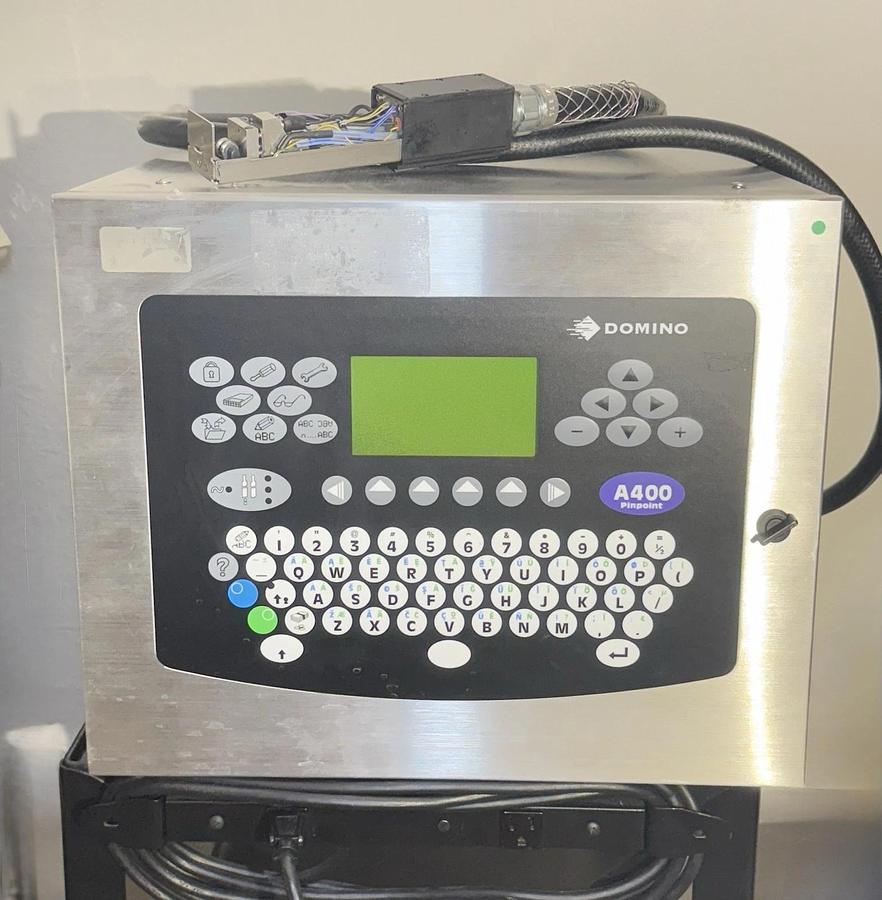 Used Cryo Bio System - DOMINO A400 MP PinPoint Continuous Inkjet Printer