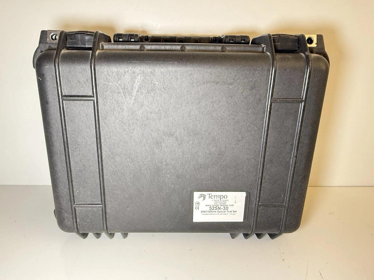 Used Tempo 525N-30 Optical Test Set – 850/1300nm Light Source, Power Meter, Multimode