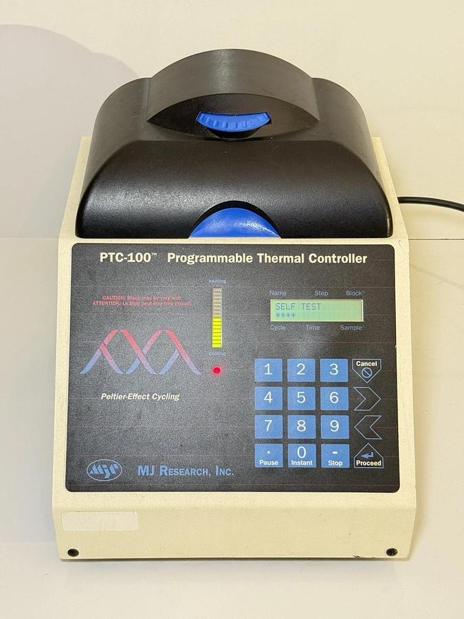 Used MJ Research PTC-100 Programmable Thermal Controller PCR Cycler