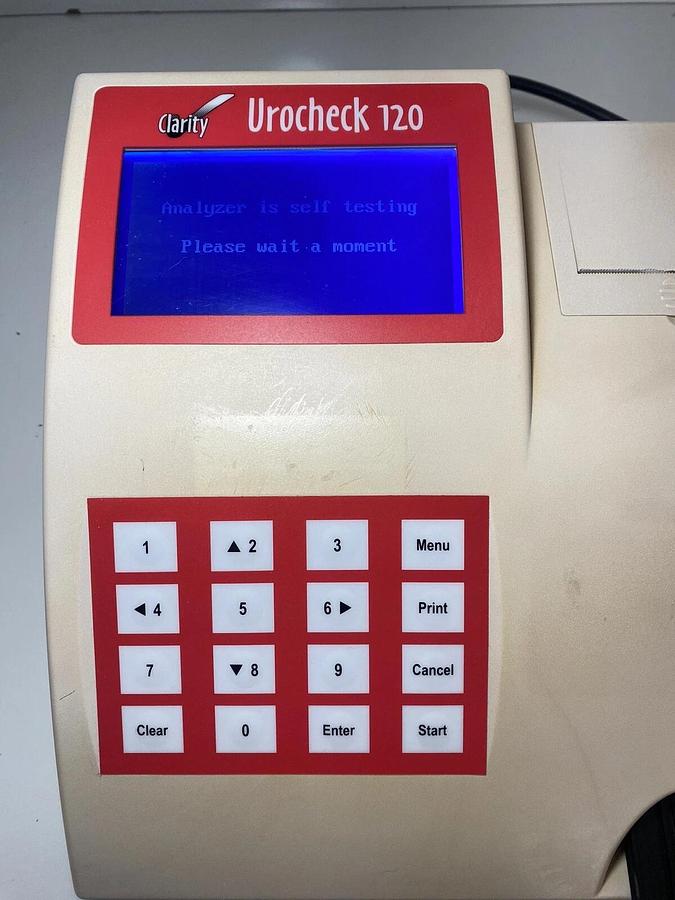 Used Clarity Urocheck 120 Urine Analyzer