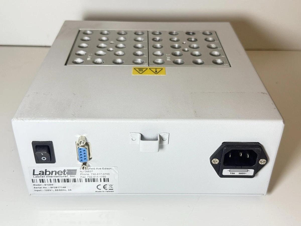 Used Labnet D1200 AccuBlock Digital Dry Bath Heated Laboratory Device