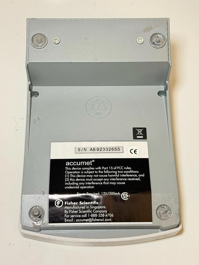 Used Fisher Scientific Accumet Basic AB15 pH Meter