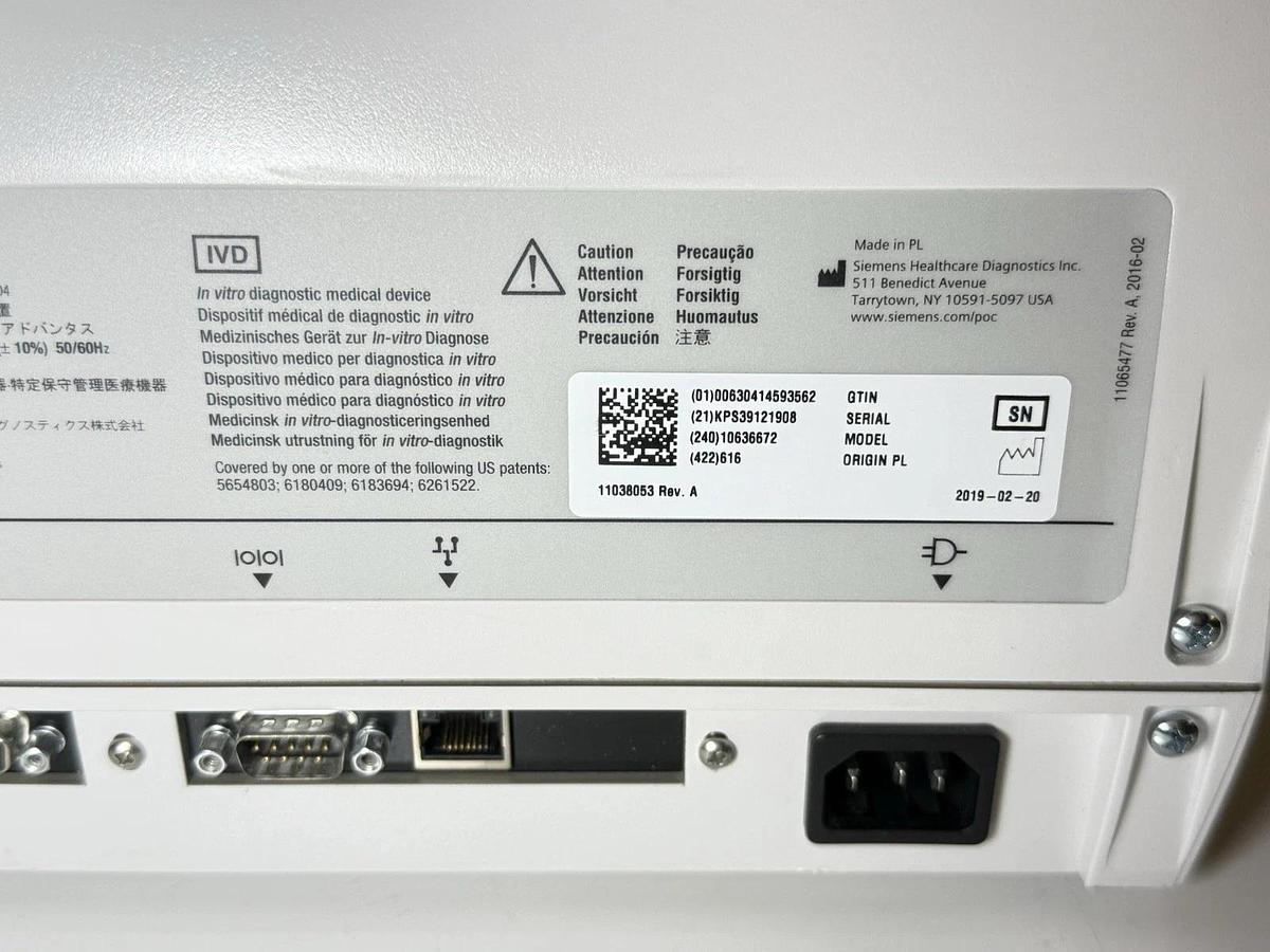 Used SIEMENS CLINITEK Advantus System Unit