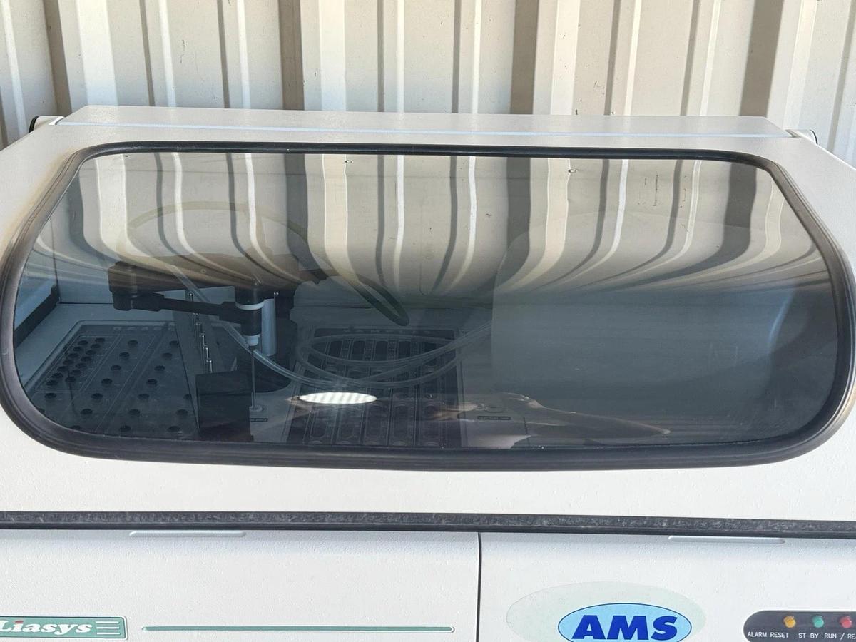 Used LIASYS AMS Chemistry Analyzer Medical System with manuals