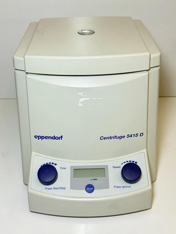 Used Eppendorf 5415D Benchtop Centrifuge w/ Rotor