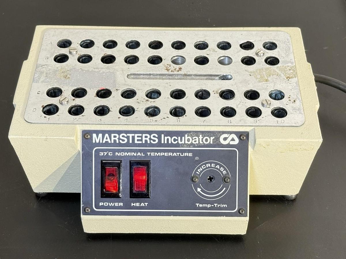 Used Clay Adams MASTERS Incubator Laboratory 37C Nominal Temperature