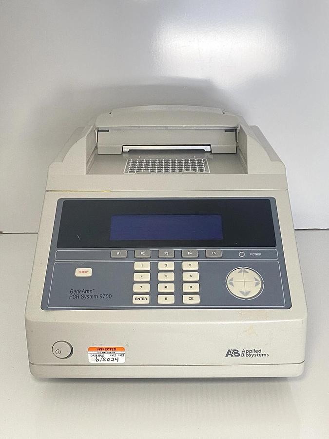 Used Applied Biosystems ABI GeneAmp PCR System 9700 96-Well Thermal Cycler