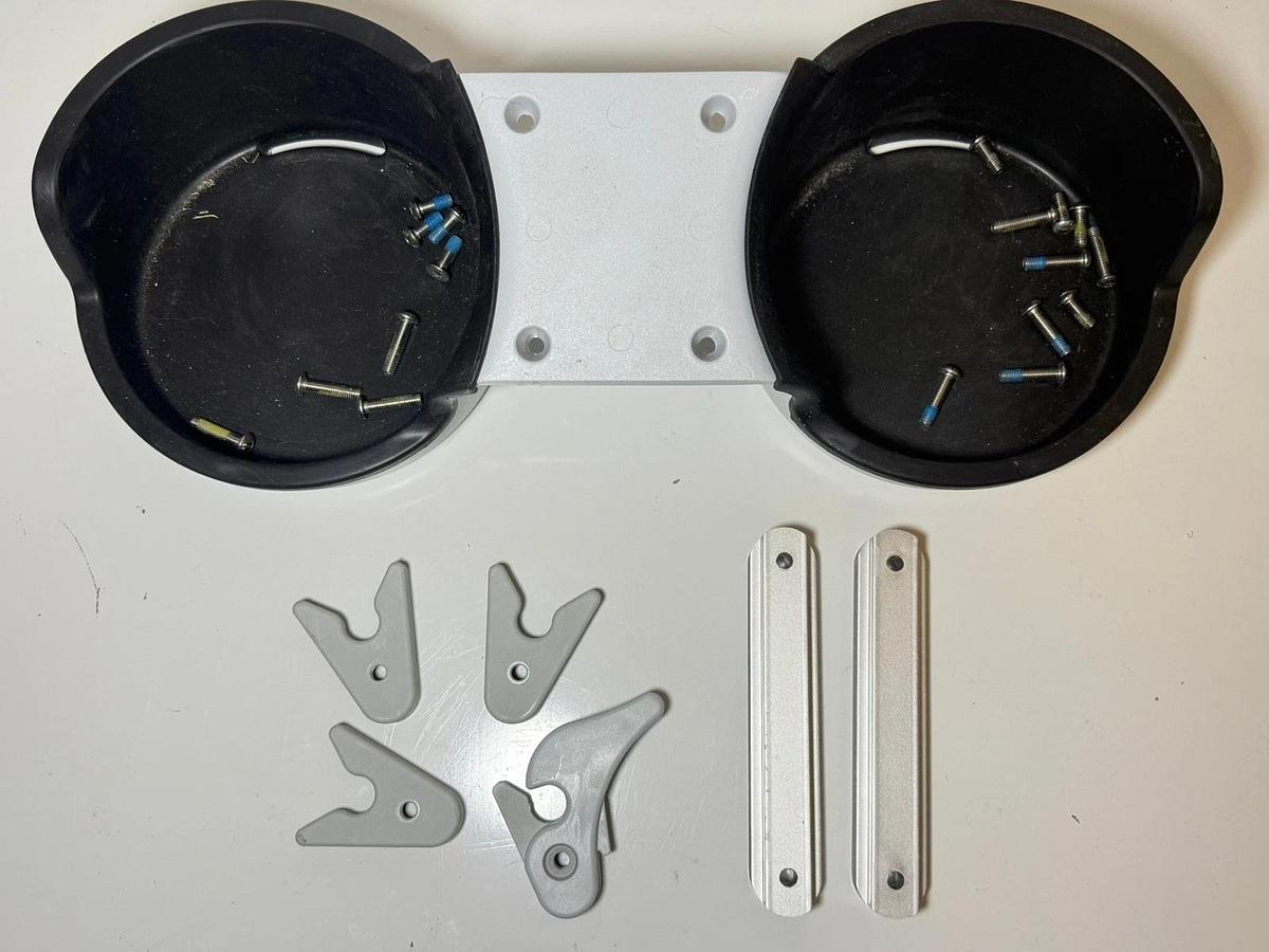 Used Accessory Holder For Mobile Rolling Cart Medical Trolley (Philips V60 Cart)