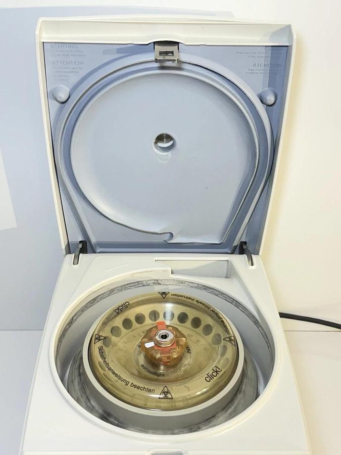 Used Thermo Scientific AccuSpin Micro 17 Centrifuge 75002461 & 24 Position Rotor