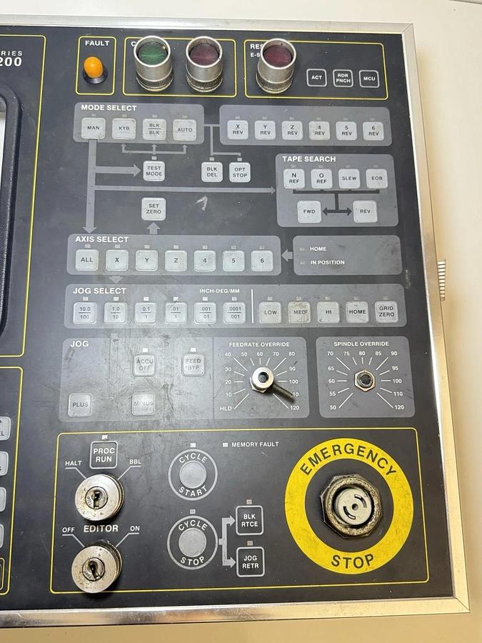 Used Allen Bradley Series 8200 Front Panel AG6000708