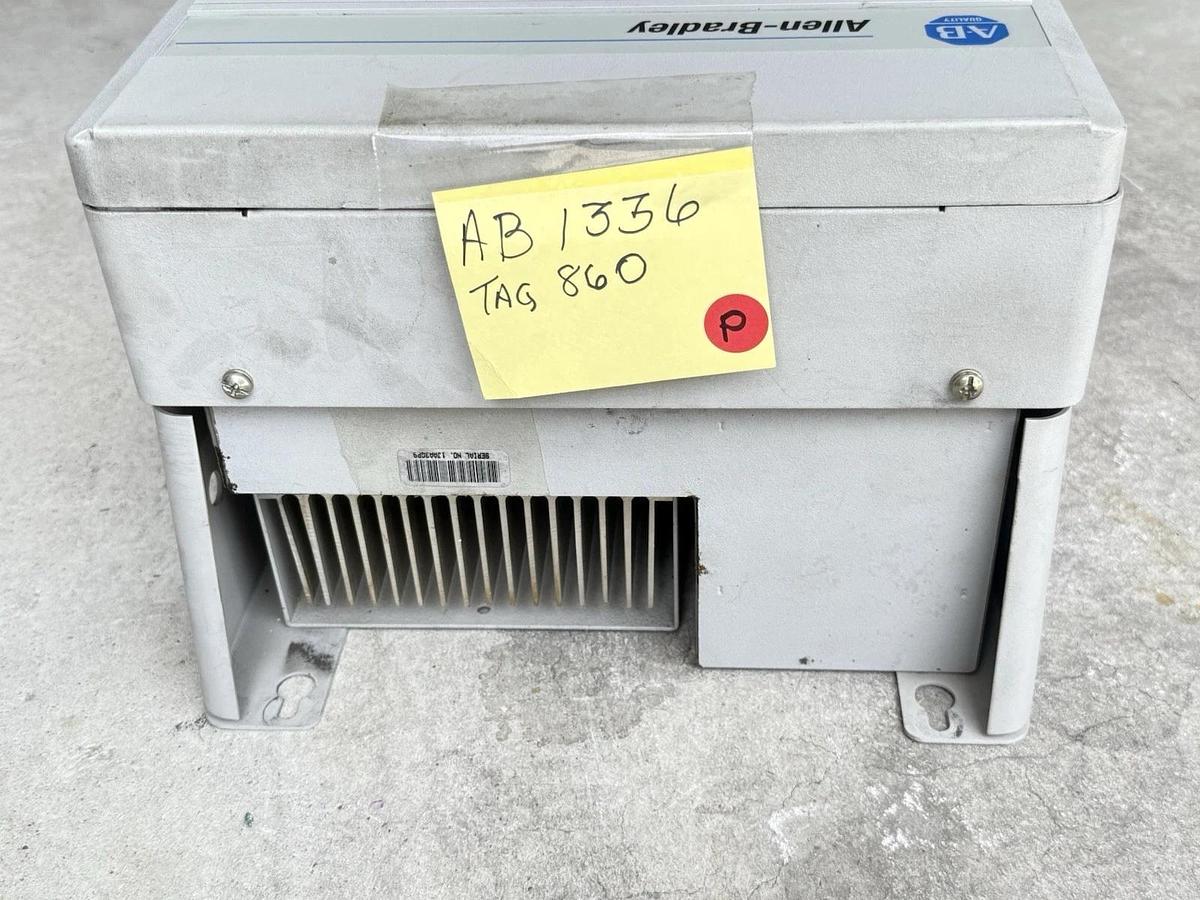Used Allen-Bradley 1336 Plus Sensorless Vector Drive Unit with Keypad