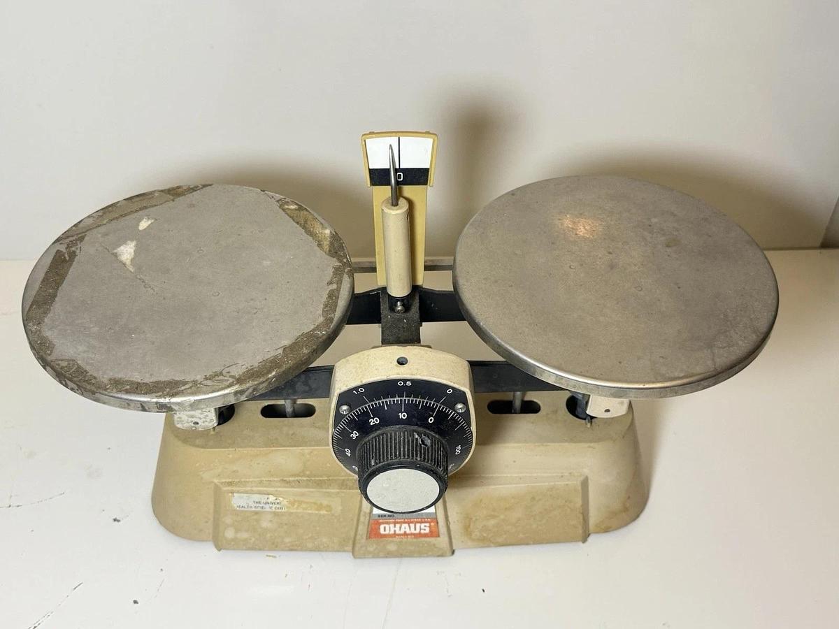 Used Ohaus Vintage Dial-O-Gram Balance Mechanical Beam Scale (2Kg - 5lb capacity)