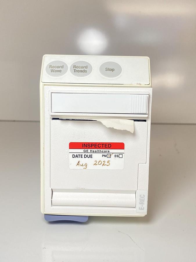 Used GE Healthcare Ohmeda E-REC-00-EN Printer Recorder Module