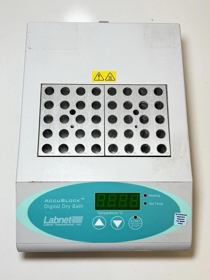 Used Labnet D1200 AccuBlock Digital Dry Bath Heated Laboratory Device