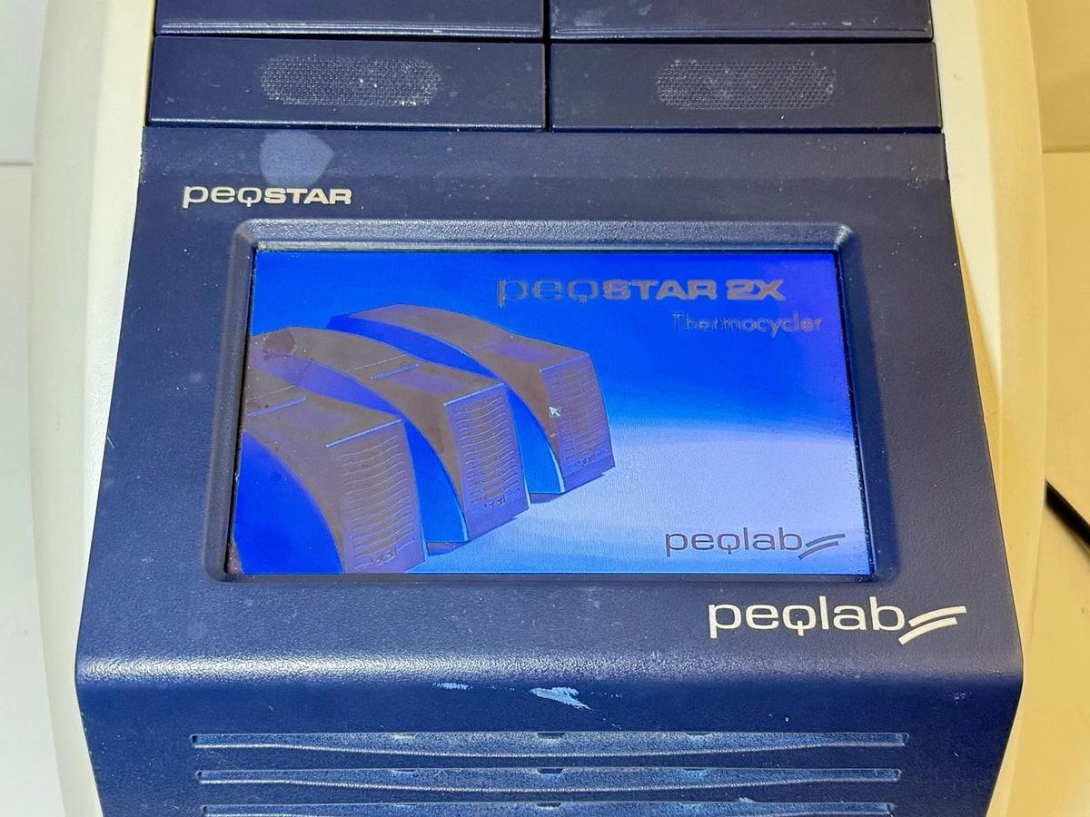 Used PEQLAB PeqSTAR 2X PCR Thermal Cycler – Dual 48Well Gradient Block, DNA Amplifier