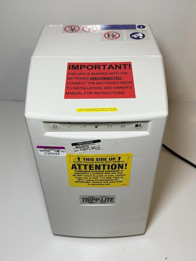 Used Tripp Lite SMART700HGL SmartPro Uninterruptible Power Supply, 4 Outlets, AG-8863