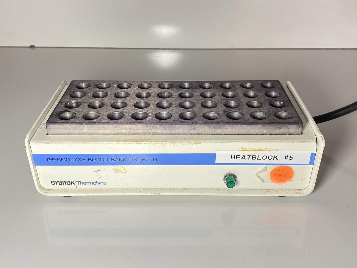 Used Sybron Thermolyne Blood Bank Dri-Bath DB-12215E