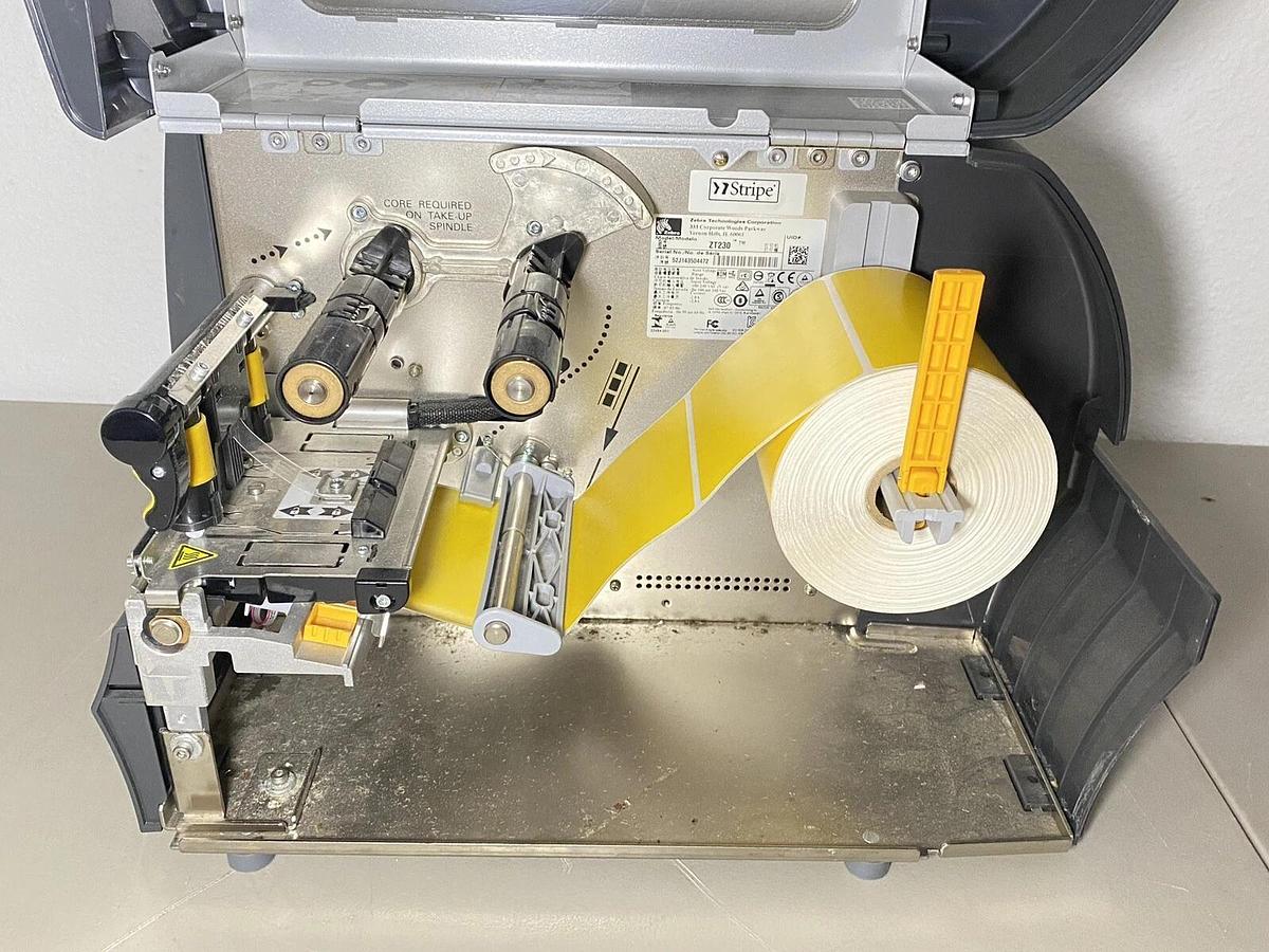 Used Zebra ZT230 Direct Thermal Monochrome Label Printer 783555034965