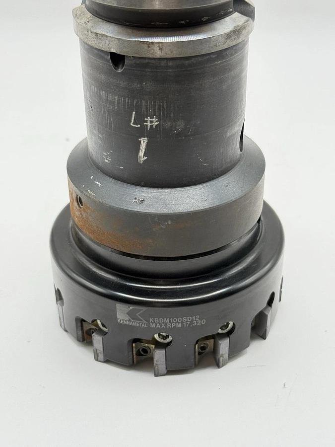Used KENNAMETAL KBDM100SD12 100mm Beyond Diamond PCD Shell Mill