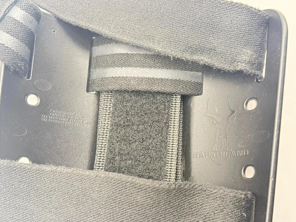 Used Safariland Black Leg Holster Adjustable Attachment Accessory