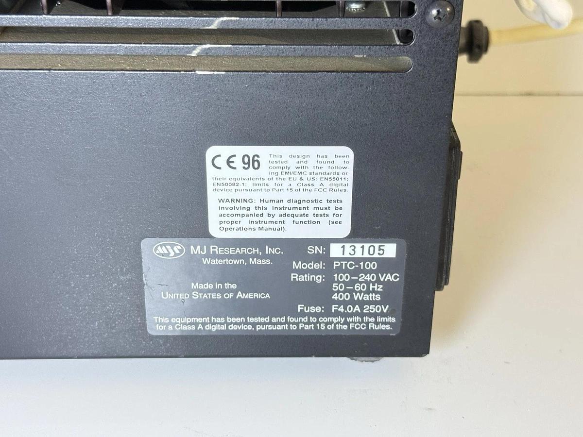 Used MJ Research PTC-100 Programmable Thermal Controller PCR Cycler