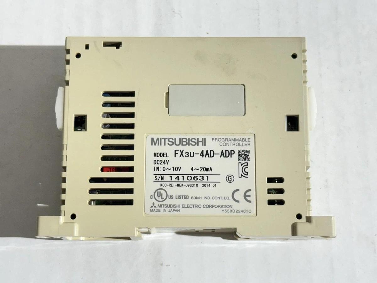 Used 1PC Mitsubishi Electric FX3U-4AD-ADP FX3U4ADADP Programmable Controller