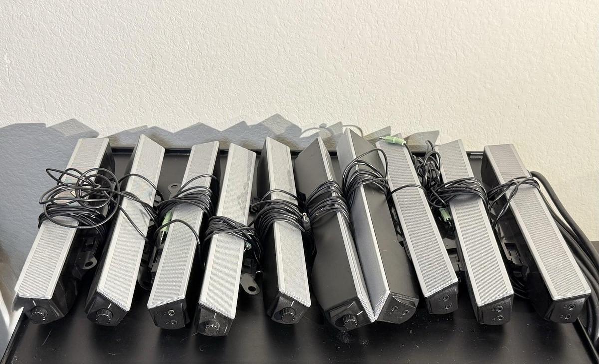 Used Lot 10 DELL Soundbar Ultrasharp Monitor Speaker Sound Bar AS501