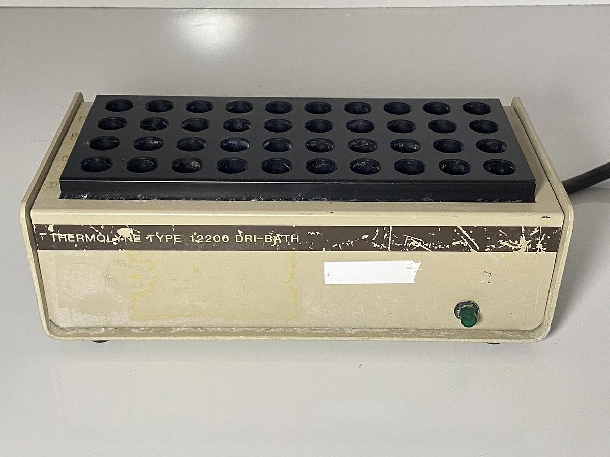 Used Thermolyne Type 12200 DRI-Bath Constant Temperature Test Tube DB12215E