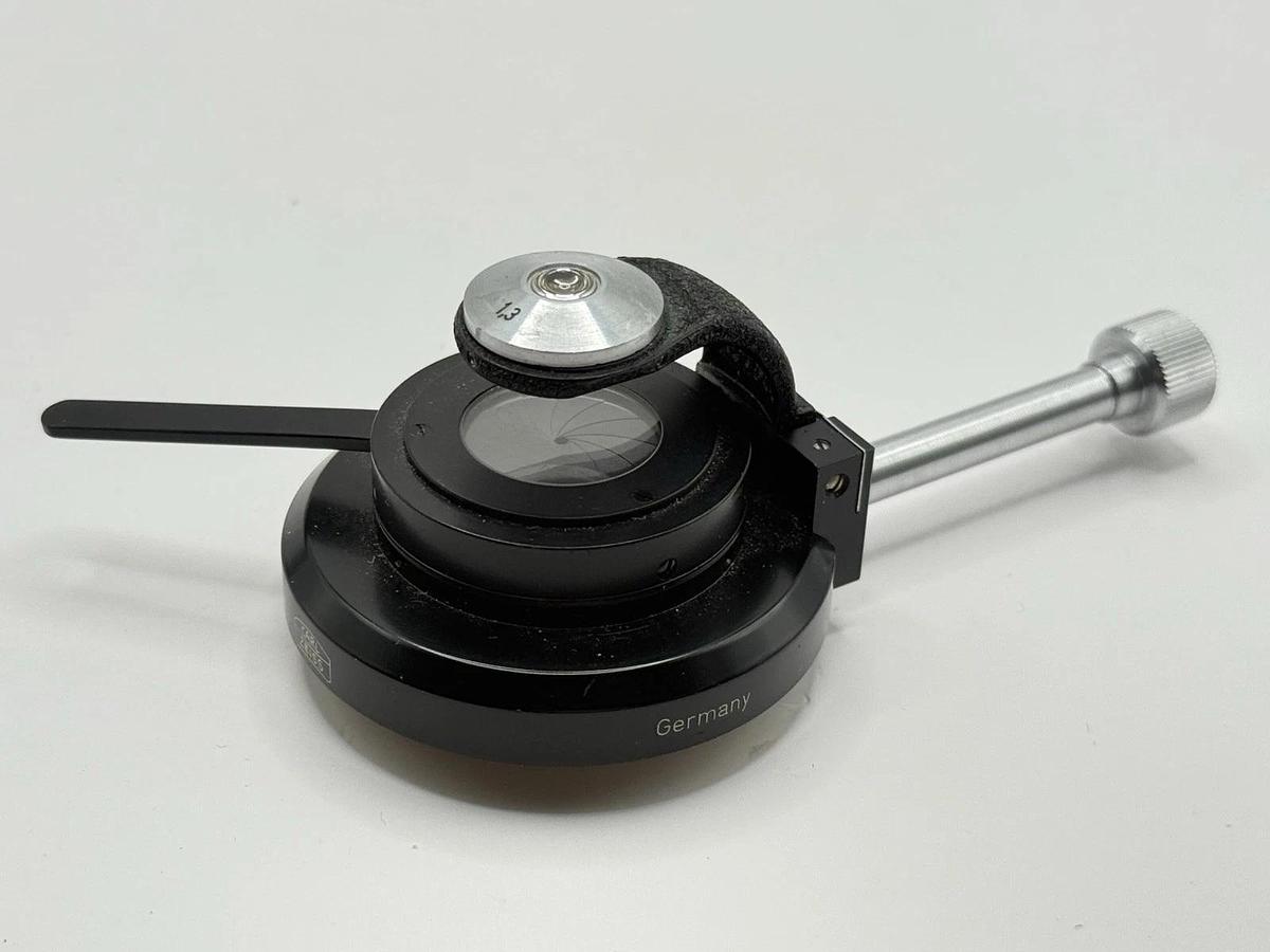 Used Carl Zeiss Microscope Replacement Part - Flip Top Swing Out Condenser 1.3x