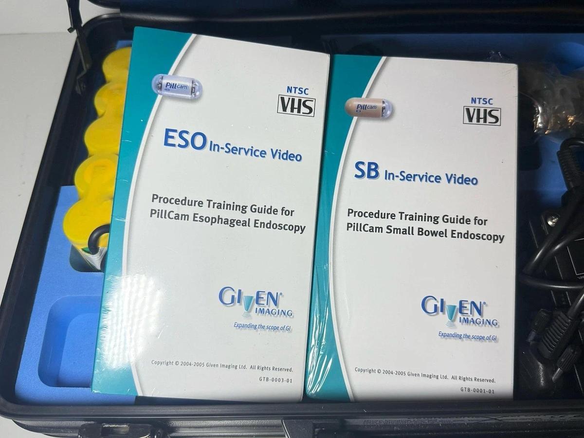 Used Glen Imaging PillCam Recorder Accessories - Replacement Parts : Leads, Batteries