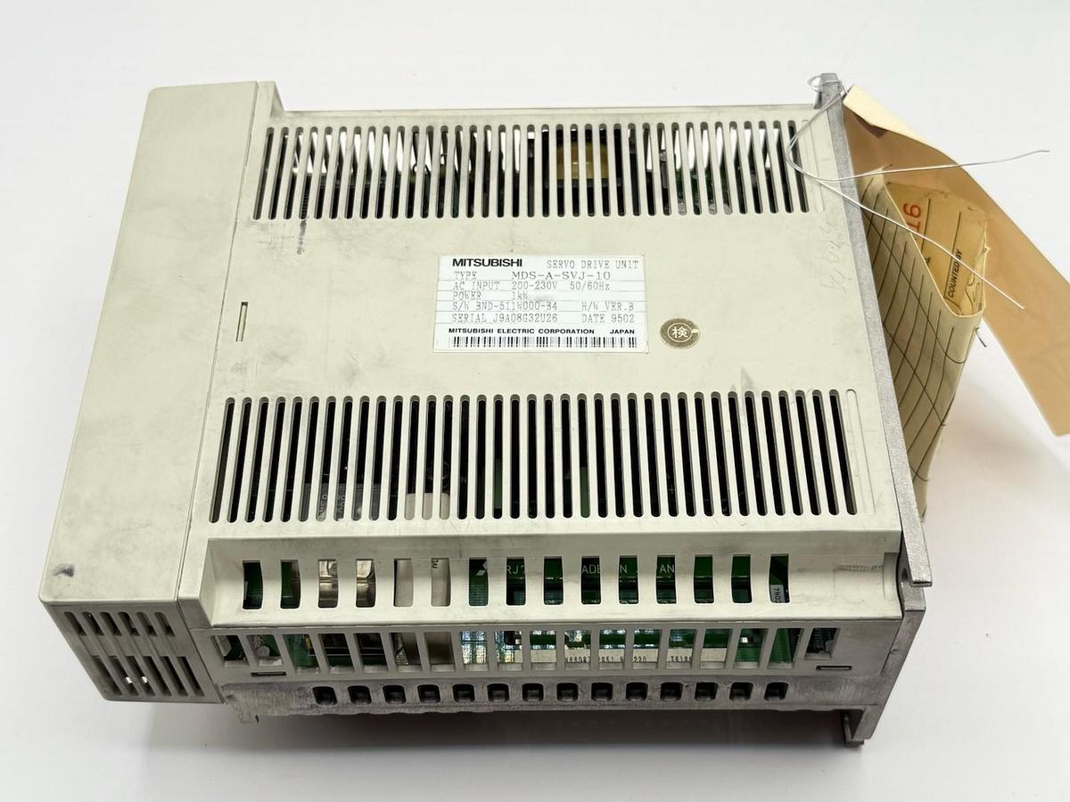 Used Mitsubishi Electric MDS-A-SVJ-10 Servo Drive Unit