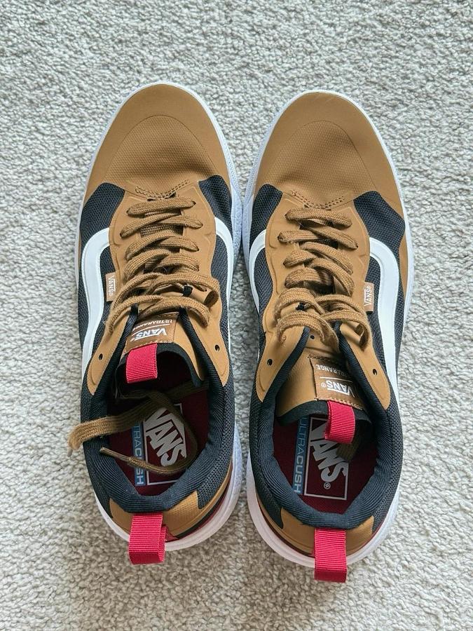 Used (LOT of 4) Vans Mens Sz 11.5 Ultra Range Shoes - Brown, Green, Gray, White