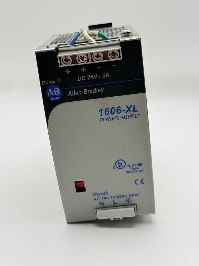 Used Allen Bradley 1606-XL120D Ser. A Power Supply 1606-XL