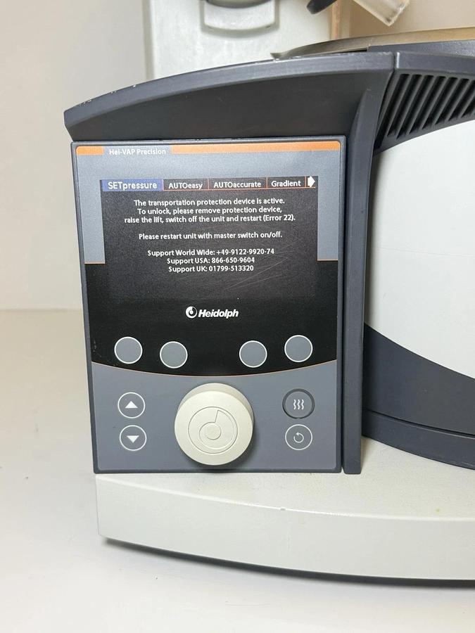 Used Heidolph Basis Hei-VAP ML Rotary Evaporator with Heizbad Hei-VAP Bath