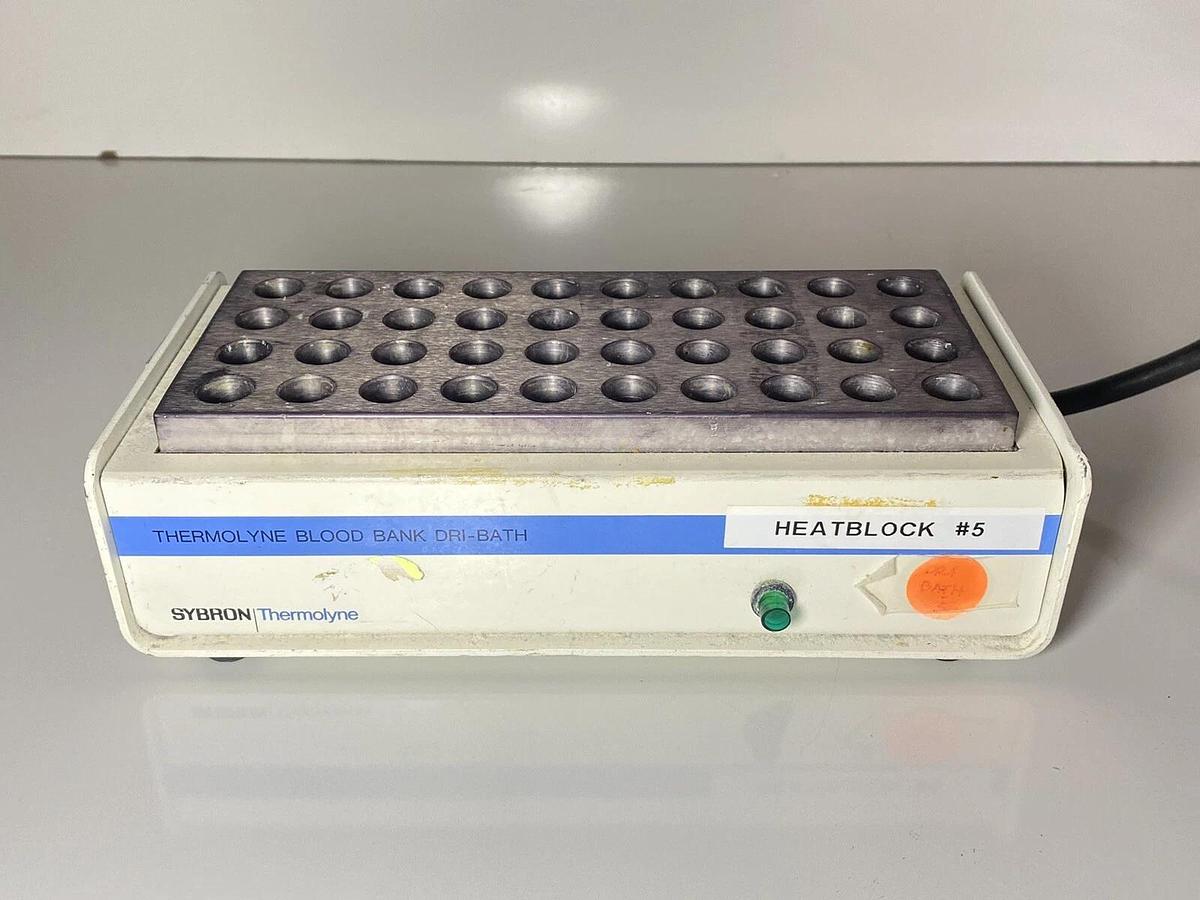 Used Sybron Thermolyne Blood Bank Dri-Bath DB-12215E