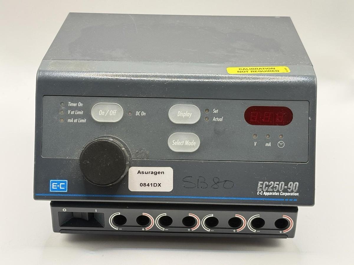 Used E-C Apparatus Corporation Electrophoresis Power Supply Model No. EC250-90