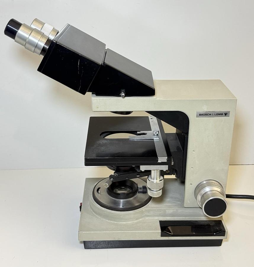 Used Bausch & Lomb Balplan Binocular Microscope with Power cord