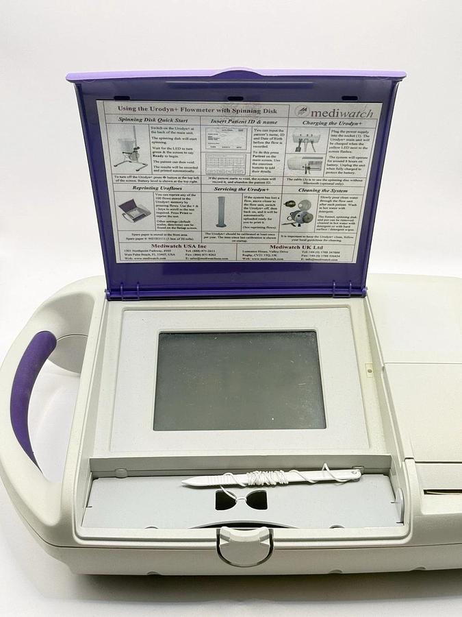 Used Mediwatch USA - Urodyn+ Flowmeter Model: UD2A1001