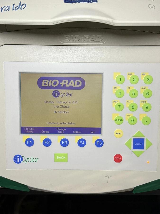 Used Bio-Rad Bio Rad 582BR i Cycler 96-Well Thermal Cycler