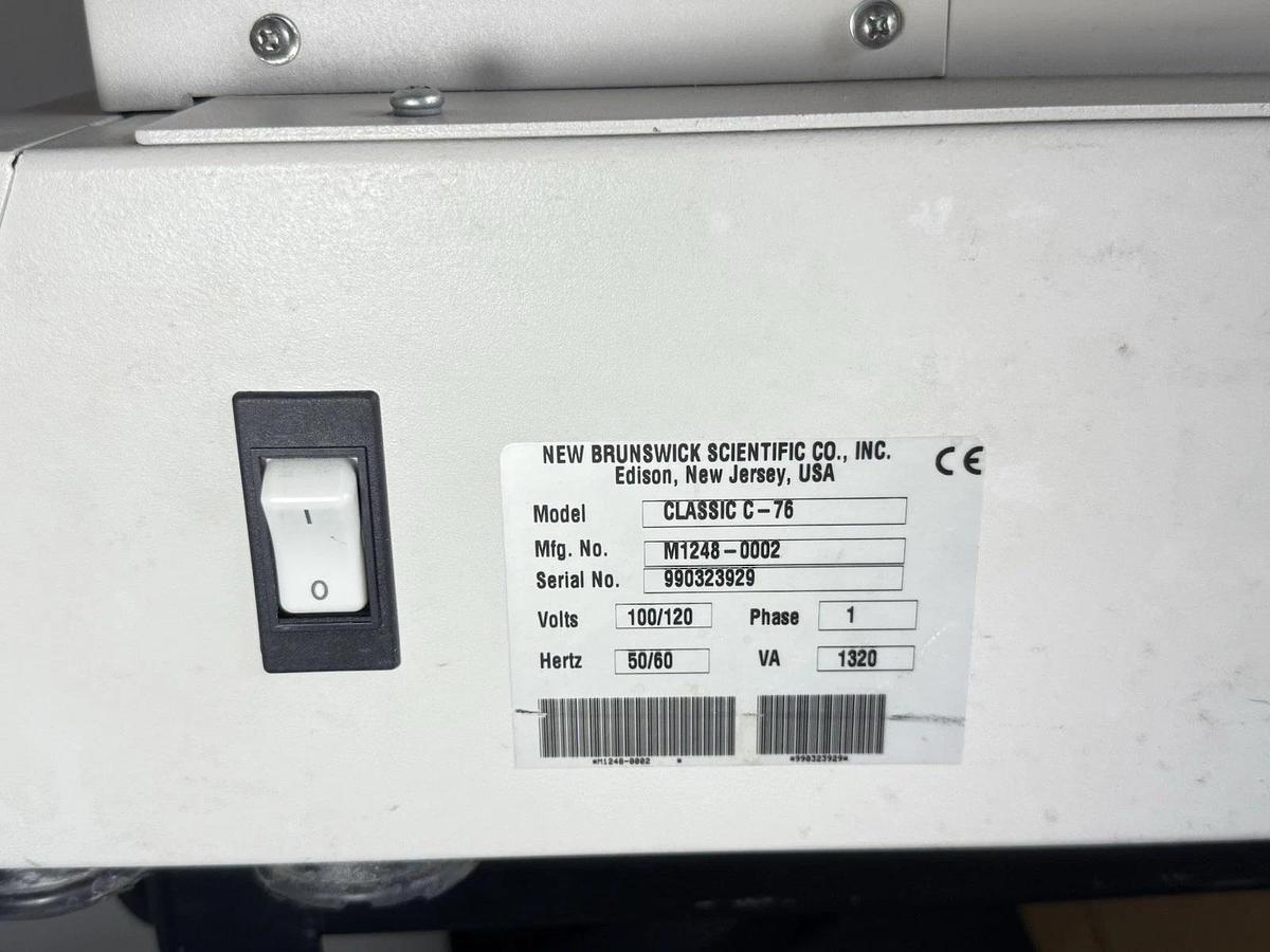 Used New Brunswick Scientific Classic Series C76 High-Temperature Water Bath Shaker