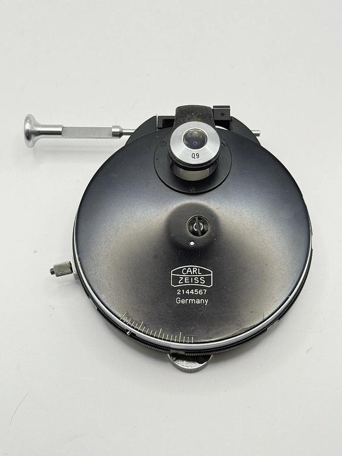 Used Carl Zeiss Microscope Replacement Part - Swing Out Condenser 0.9x Phase Contrast
