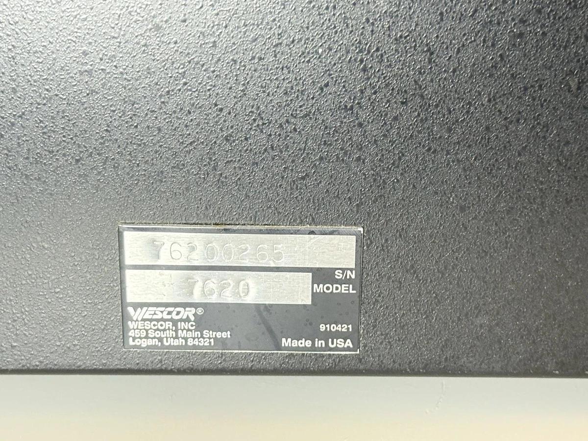 Used WESCOR Cytopro 7620 Cytocentrifuge Centrifuge w/ Rotor AC-160