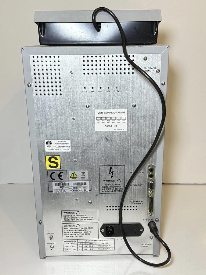 Used Beckman Coulter Z1 S Particle Counter + Controller + Accessories + Manual