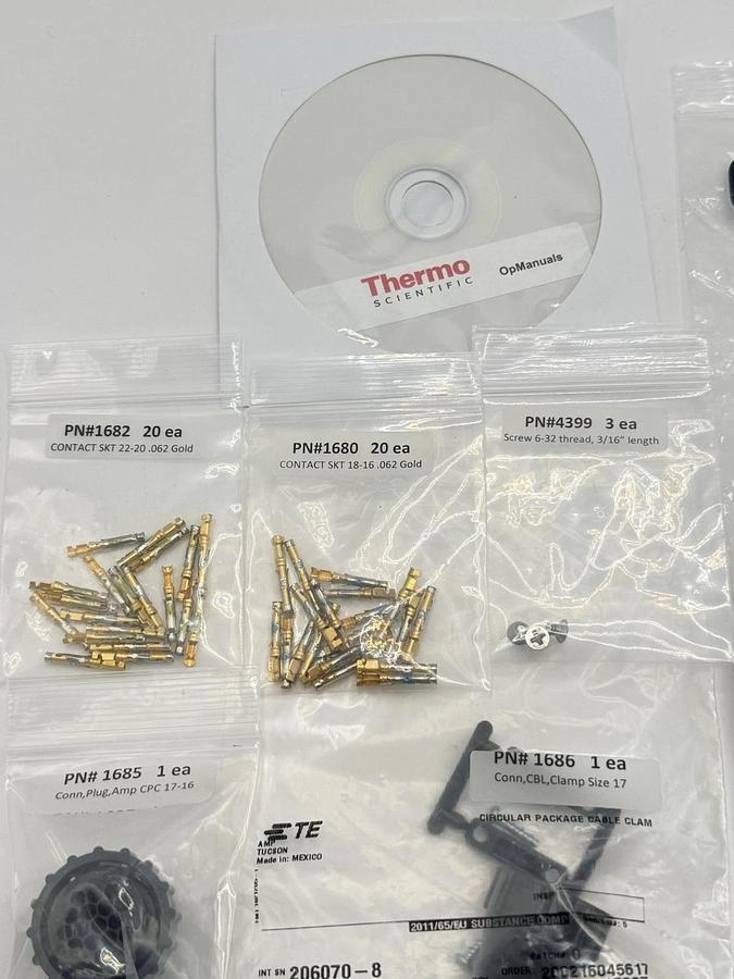 Thermo Scientific - Replacement Parts: OpManuals, Contact Skt, Conn Plug & Clamp